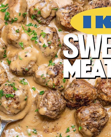IKEA SWEDISH MEATBALLS...BUT HOMEMADE & WAY BETTER! | SAM THE COOKING GUY