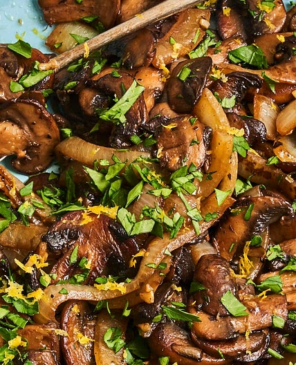 Sautéed Mushrooms and Onions