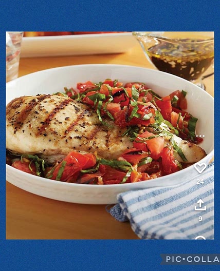 Bruschetta Grilled Chicken