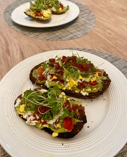 Avocado toast 