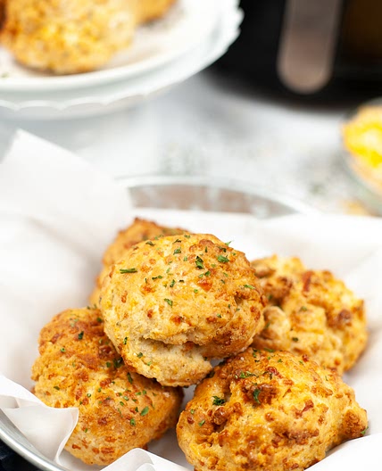 Air Fryer Cheddar Bay Biscuits