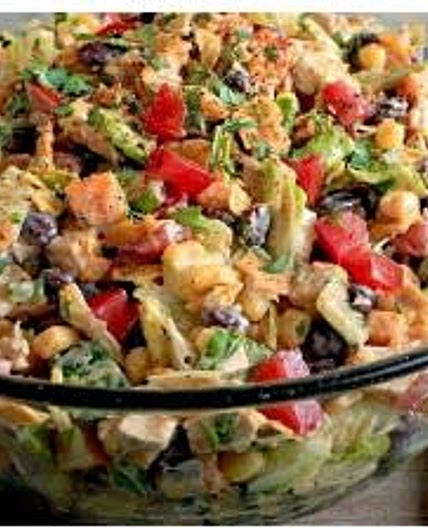 Tex-Mex Chopped Chicken Salad