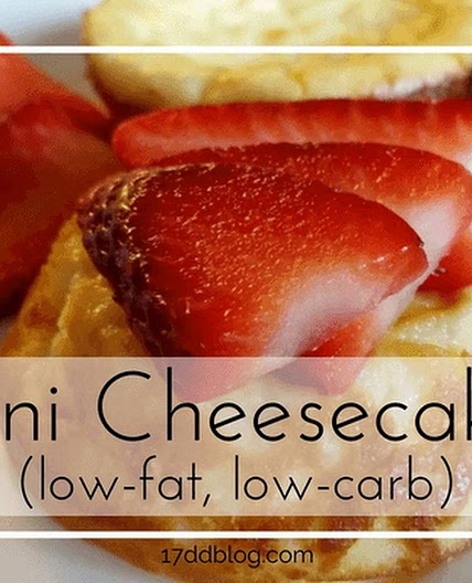 Low-Fat Low-Carb Mini Cheesecakes (17DD Friendly)