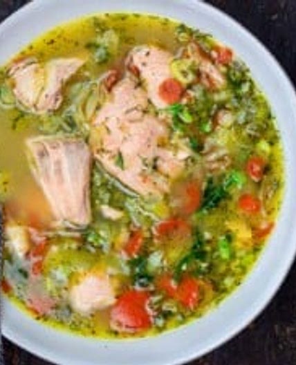 Easy Salmon Soup