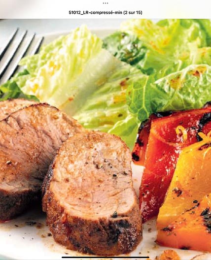 Filet de porc à la marinade sèche