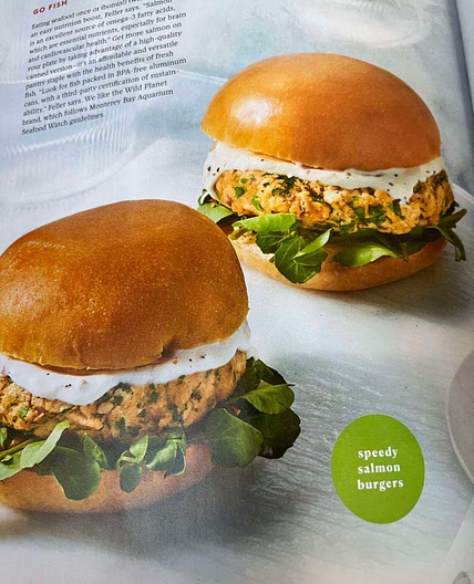 Speedy Salmon Burgers