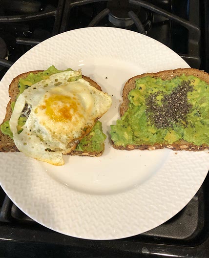 Meyer Lemon Avocado Toast