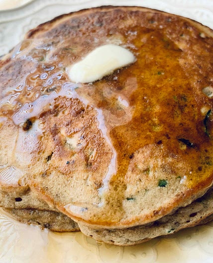 Zucchini Bread Pancakes