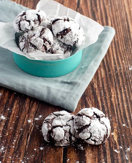 Chocolate Crinkle Cookies