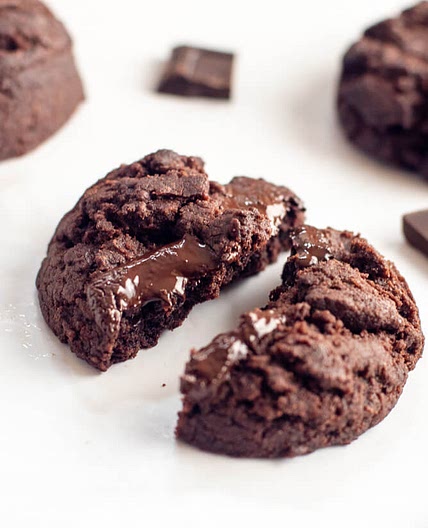 Double Chocolate Cookies (Vegan)