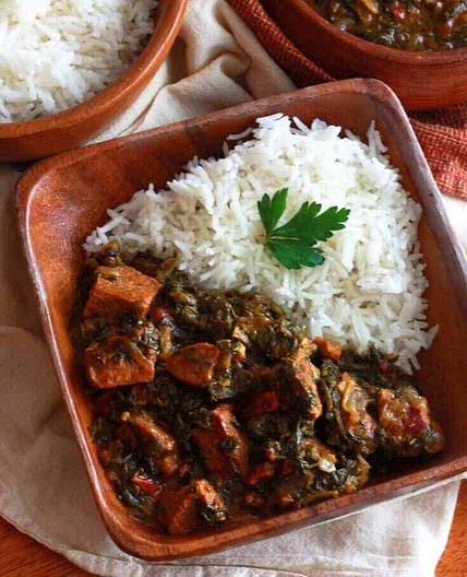 Punjabi Beef and Spinach Curry (Saag Gosht)