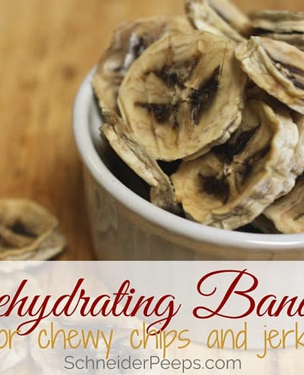 How to Dehydrate Bananas to Make Chewy Banana Chips or Banana Jerky