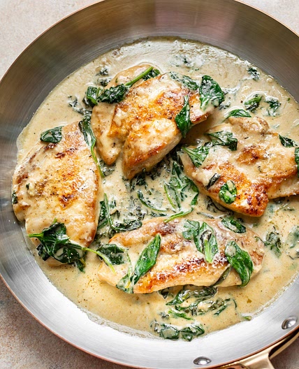 Creamy Chicken Florentine