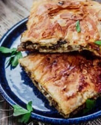 Phyllo Meat Pie (Egyptian Goulash)