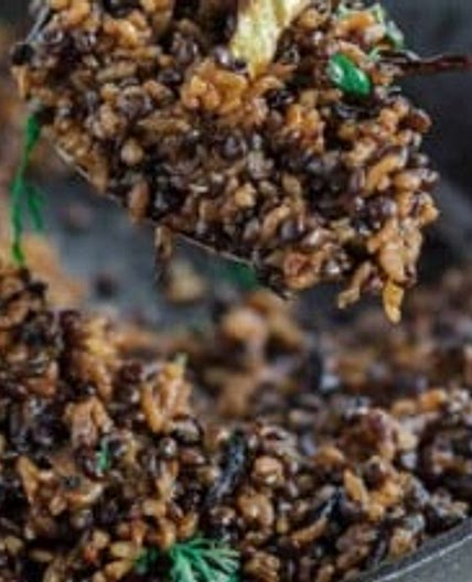 Mujadara: Lentils and Rice with Crispy Onions