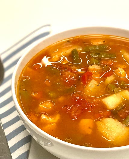 Green Beans & Chicken Stew