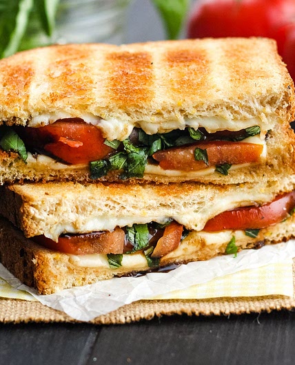 Toasted Caprese Sandwich Recipe