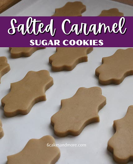 Salted Caramel Sugar Cookies