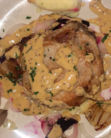 Pork and onion 