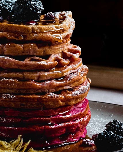 Valentine's Day Breakfast in Bed - The Best Waffle Recipe