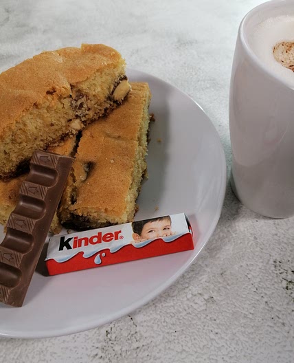 Kinder slices cookie!