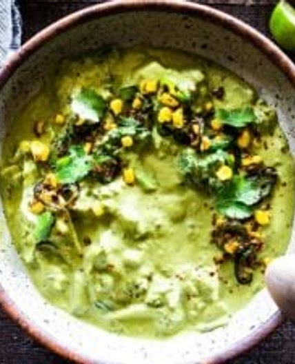 Vegan Broccoli "Cheddar"Jalapeño Soup