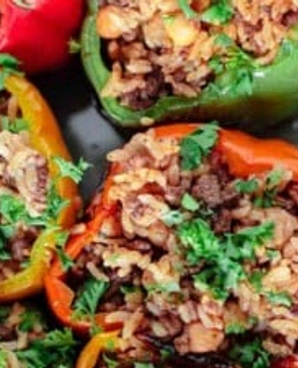 Mediterranean Style Stuffed Peppers