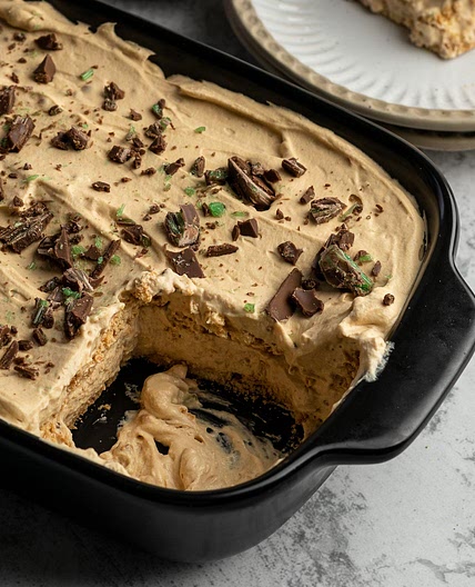 Peppermint Crisp Tart