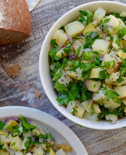 Moroccan potato salad