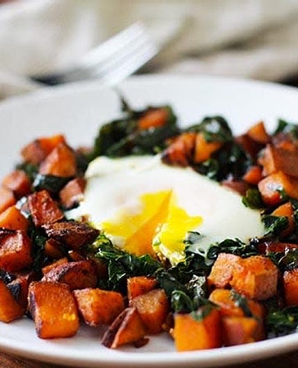 Sweet Potato & Kale Hash