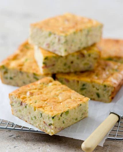 Zucchini slice
