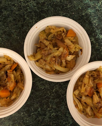Ethiopian Cabbage Dish