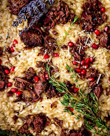 Lavender & Thyme Lamb Sunday Risotto