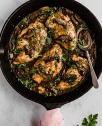 Chicken Marsala (Whole30, Paleo, AIP)