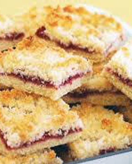 Strawberrry Coconut Slice