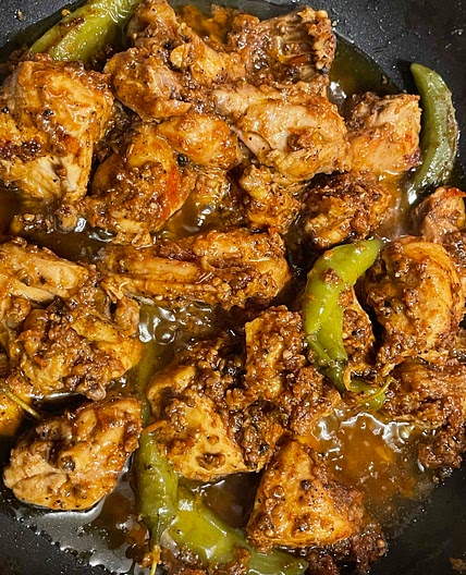 Black Pepper Chicken