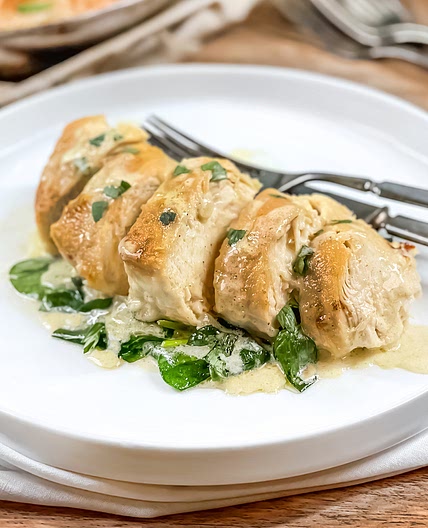 One-Pan Chicken Florentine