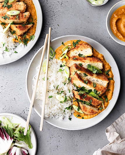 Tofu Katsu Curry