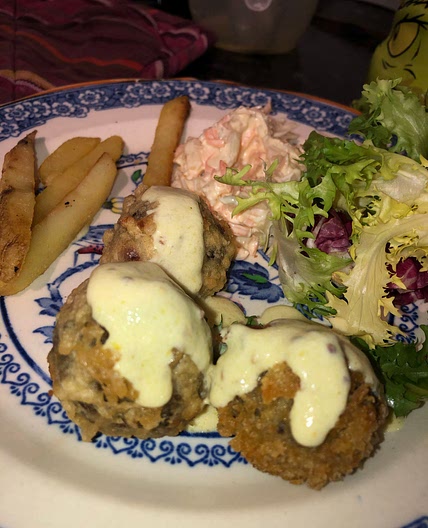 Haggis and clap shot cannon balls