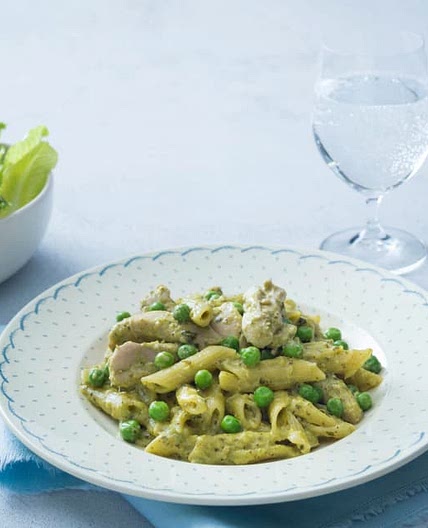Chicken pesto pasta