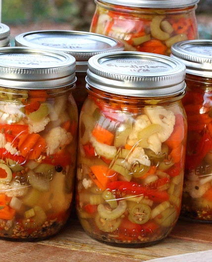 BEST Homemade Giardiniera (Hot or Mild)