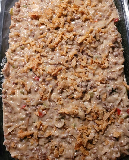 Philly Steak & Cheese Casserole