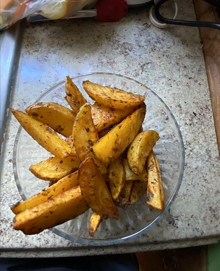 Air Fryer Potato Wedges