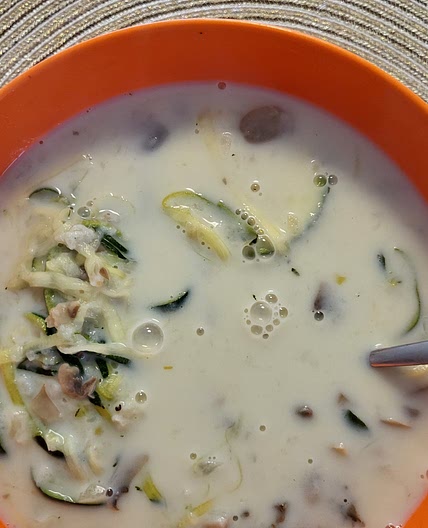 Zoodles mit Champigon Sauce