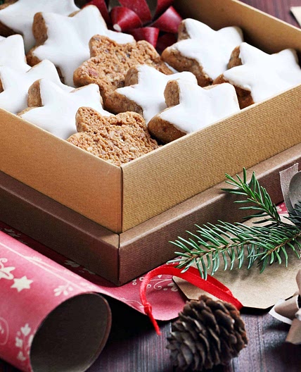 Zimtsterne (German Cinnamon Star Cookies)
