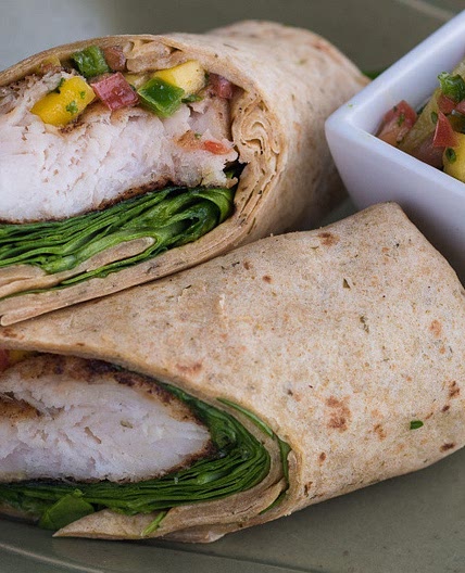 Jerk Fish Wrap
