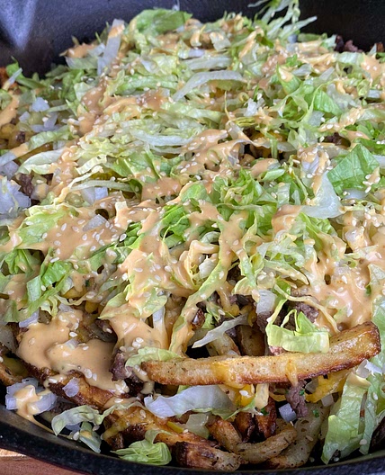 Loaded Big Mac French Fries 