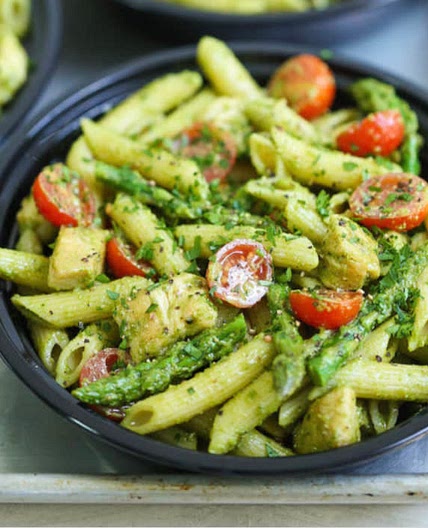 Chicken pesto pasta