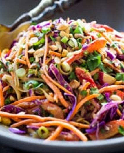 Vegan Thai Noodle Salad with Peanut Sauce