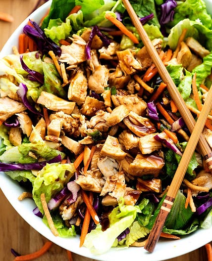 D'licious Mandarin Orange Grilled Chicken Salad